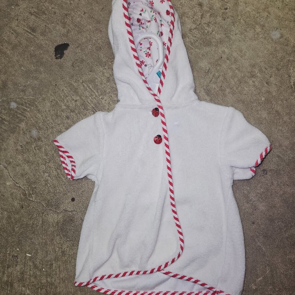 KRU Hooded Swim Cover Up - 18 months size